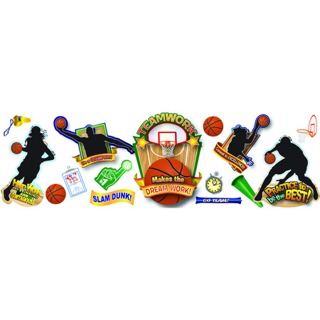 EUREKA Basketball Bulletin Board Set 847677